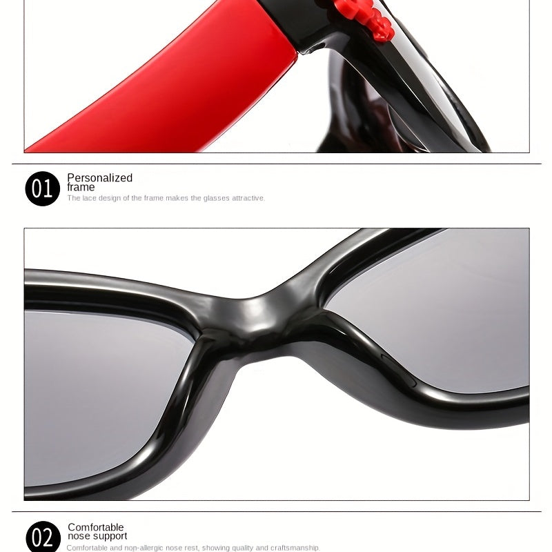 Silicone Kids Sunglasses Polarized Colorful Flower Baby Glasses