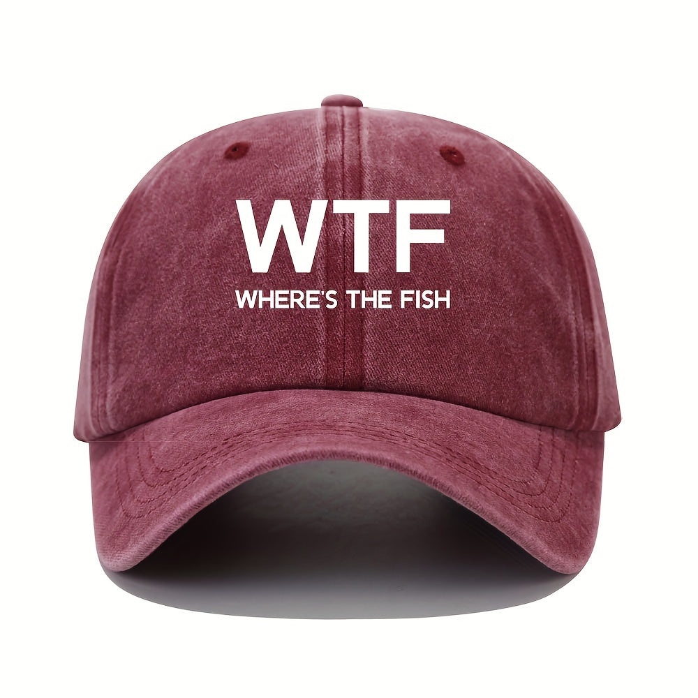 Adjustable Summer Casual Mens Peaked Cap With Letter Embroidery