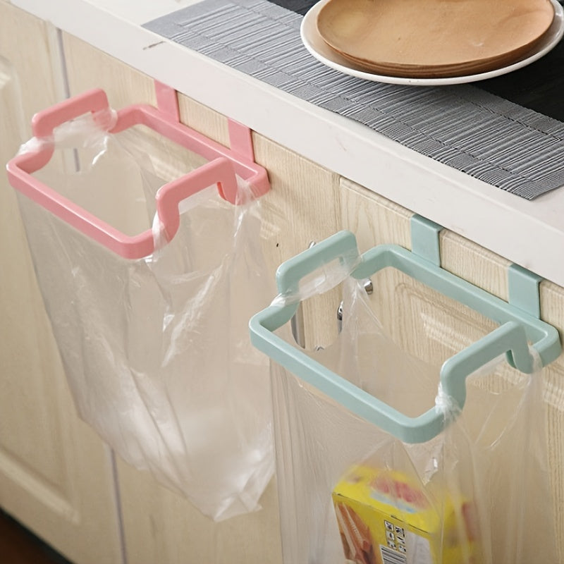 Kitchen Cabinet Door Trash Bag Holder Portable Household Garbage Bag Holder