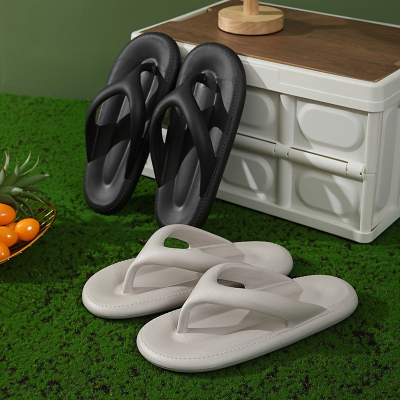 Women's Thick Sole Flip Flops Anti Skid Slides
