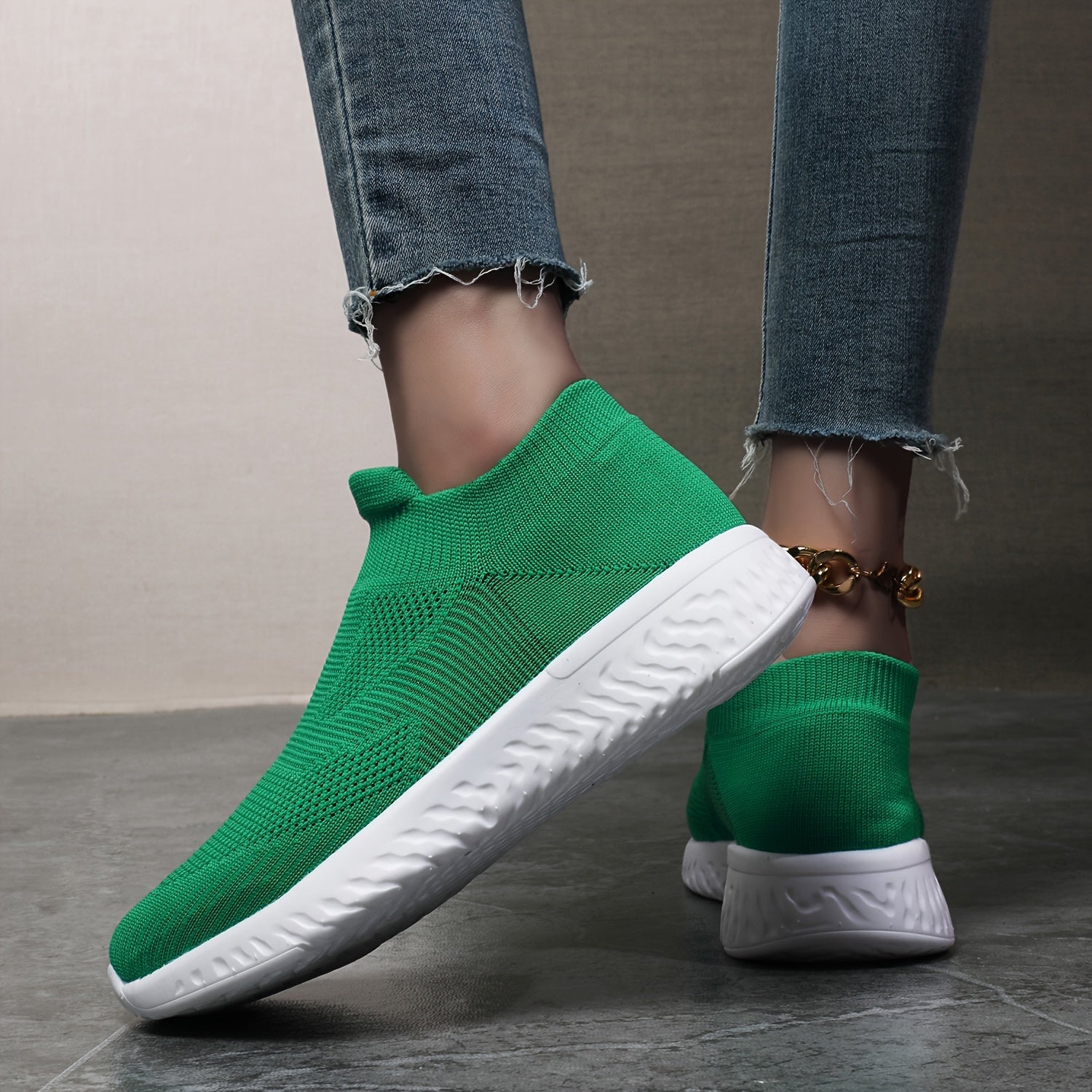 Women's Mesh Breathable Running Shoes Casual Non-slip Sports Shoes