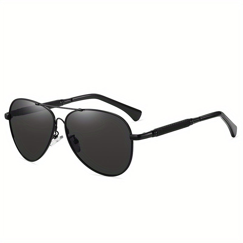 Polarized Metal Frame Pilot Sunglasses UV400
