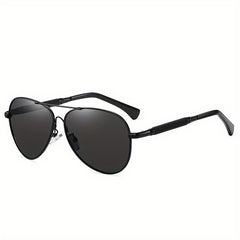 Polarized Metal Frame Pilot Sunglasses UV400