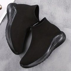 Women's Breathable Running Shoes with Thick Bottom - Slip On