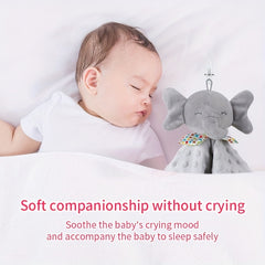 Plush Animal Baby Toy Blanket for Newborn Boys and Girls