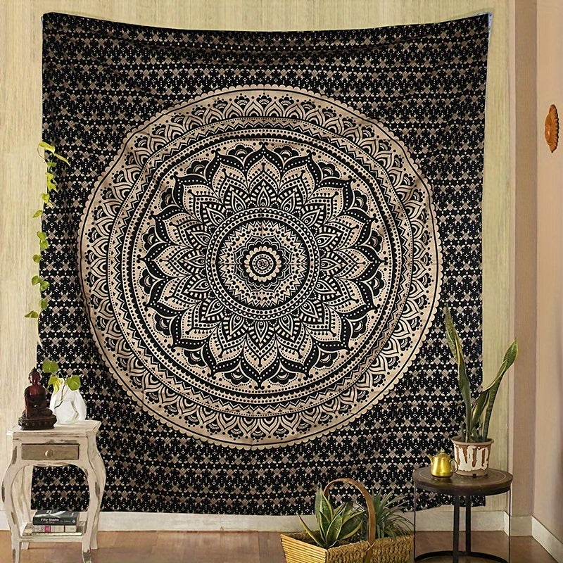 Bohemian Psychedelic Style Tapestry Wall Hanging for Home