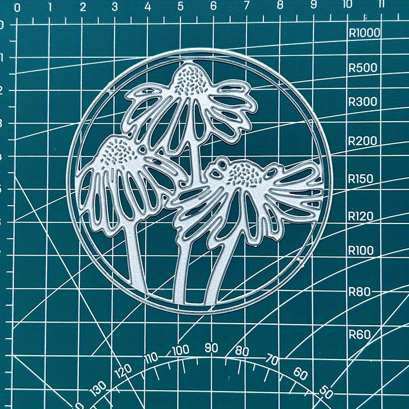 Circle Flower Metal Cutting Dies DIY Scrapbooking Album Paper Cards Crafts