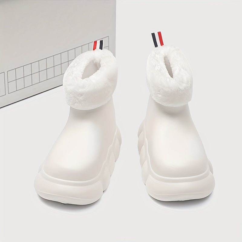 Women's Thick Bottom Rain Boots Non Slip Water Shoes