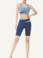 High Waist Yoga Set Gym Clothing Tracksuit Gym Set Fitness Suit