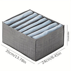Household Clothes Pants Storage Box Dormitory Sorting Bag Pants Rack