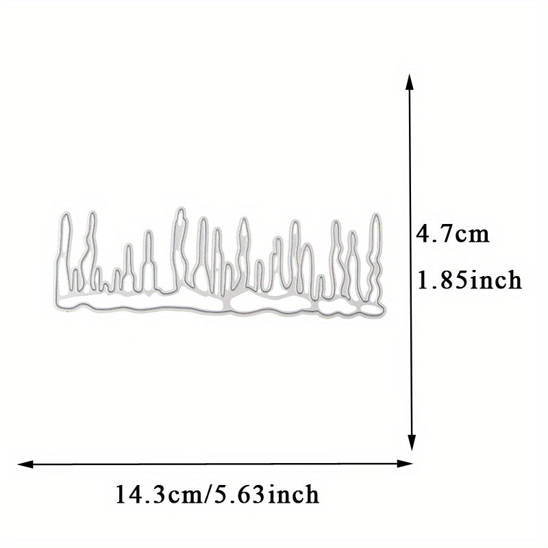 Icicles Border Metal Cutting Dies for DIY Album Paper Card Scrapbook Decor