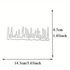Icicles Border Metal Cutting Dies for DIY Album Paper Card Scrapbook Decor