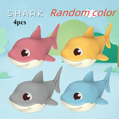 Shark Bath Toys Durable Plastic Mixed Summer Pool & Bathtub Play Swim Toys