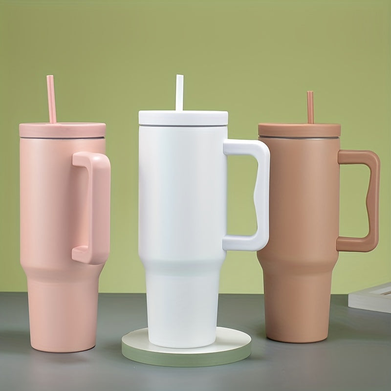 40oz Double Layer Vacuum Water Cup Large Capacity Stainless Steel Tumbler Cup