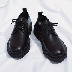 Men's Lace up Derby Dress Shoes For Office Business Formal Events
