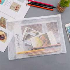 Zipper Pockets File Bags for Sort & Storage, Travel, School, Games & Office