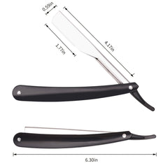 Pro Straight Edge Razor for Men Changeable Blade Type Shaving