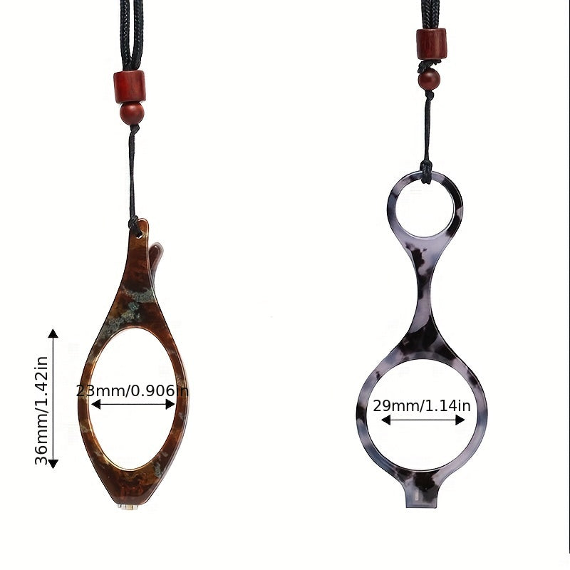 Portable Folding Glasses Necklace Readers Lightweight Presbyopic Glasses