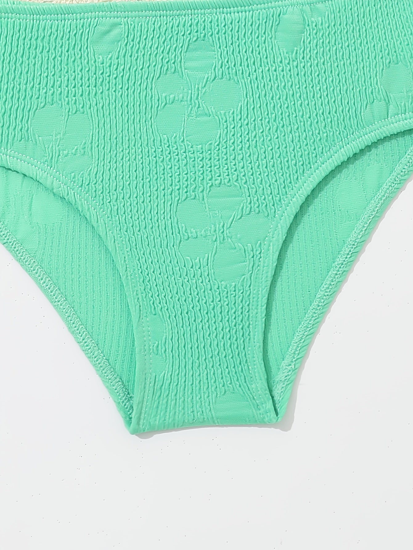 2pcs Toddler Girls Ruffle Bathing Suit Set - Summer Beach Vacation