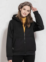 Casual Fleece Lined Jacket for Women