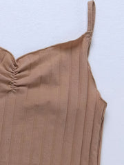 Pit Pattern Spaghetti Tank Top