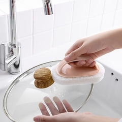 Household Cleaning Brush Decontamination Sponge Wipe Bathroom Kitchen Brush