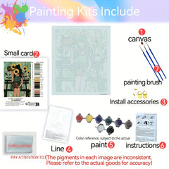 DIY Sunflower Girl Painting Kit for Beginners - Ideal Gift for Children
