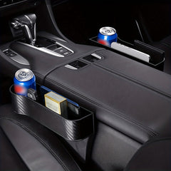 2pcs Car Seat Organizer Seat Storage Box Phone Holder Seat Gaps Storage Box