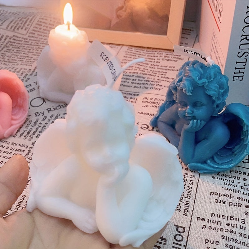 Angel Chin Support Aromatherapy Candle - Home & Outdoor Decoration