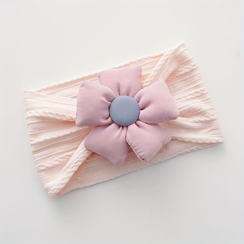 Soft Flower Headband for Baby Girls