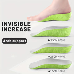 Orthopedic Insoles for Shoes - Arch Support - 1.38in Half Shoe Pads