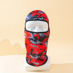 Camouflage Balaclava Sun Visor Hat for Men