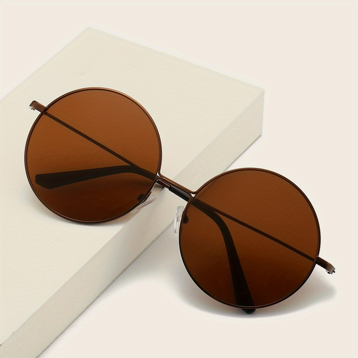 Vintage Style Stainless Steel Sunglasses UV400 Protection