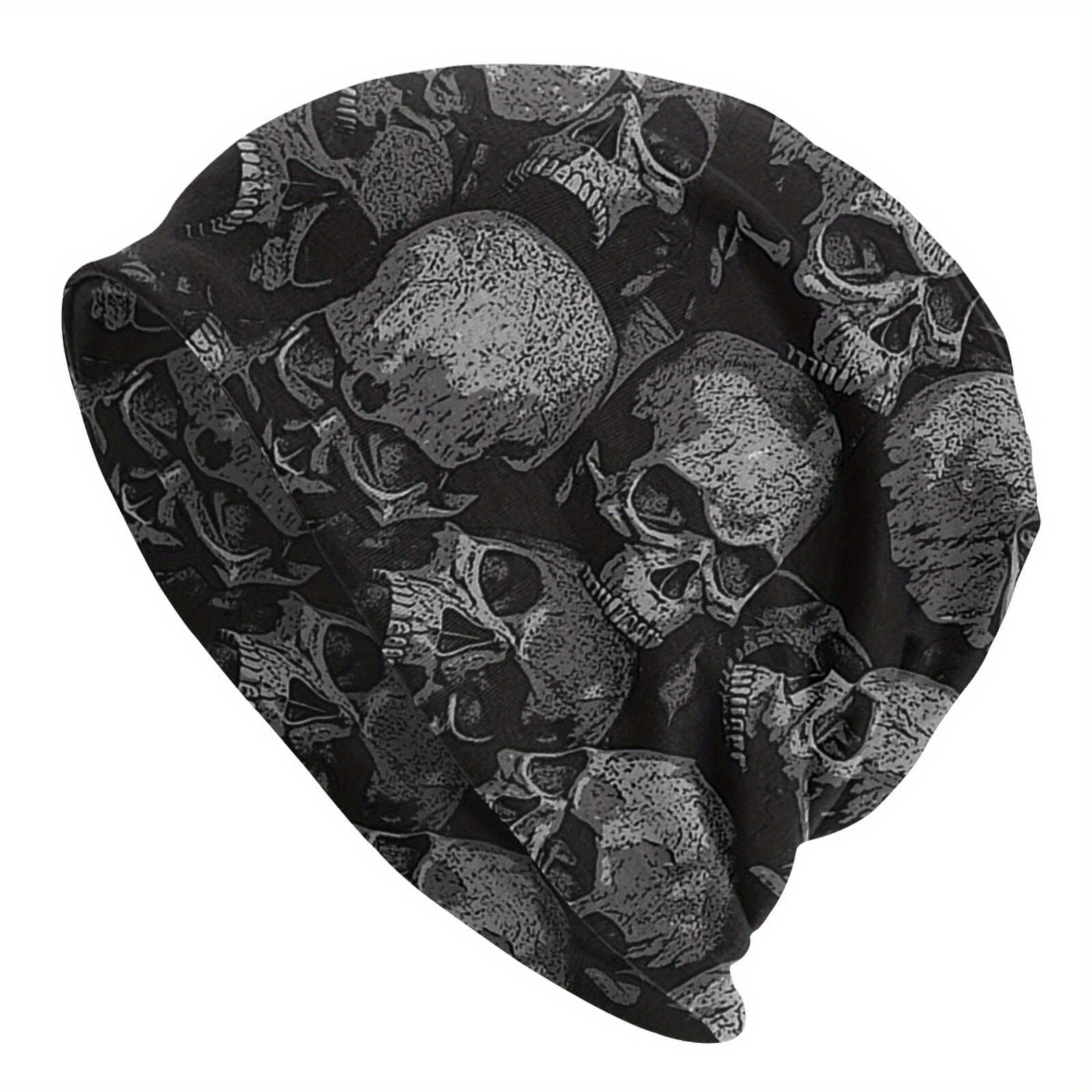 Skeleton Skullies Beanies Cap Winter Warm Gothic Hat