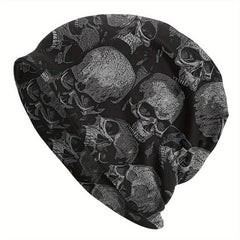 Skeleton Skullies Beanies Cap Winter Warm Gothic Hat