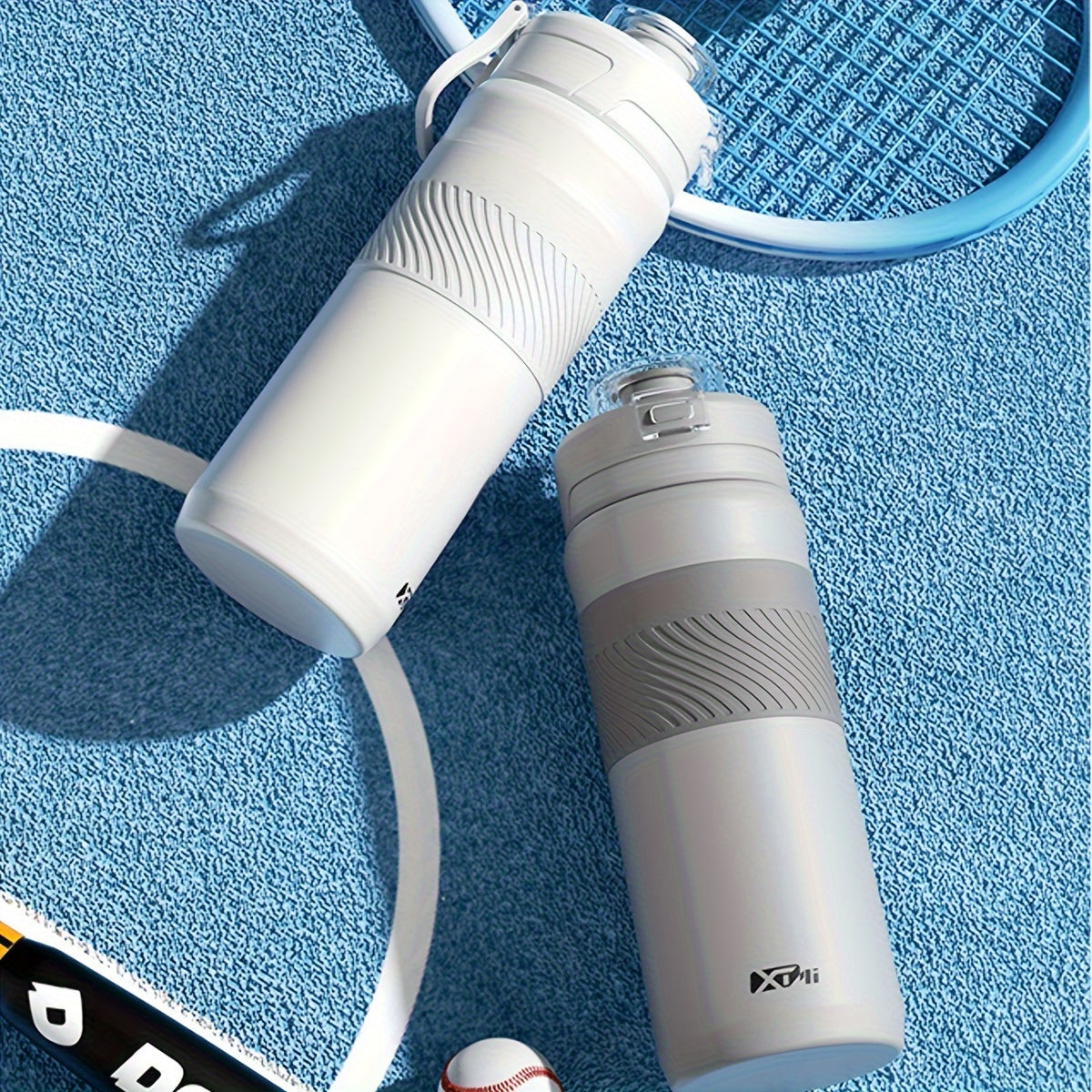 316 Stainless Steel Sports Water Bottle 600ml Portable Fitness Cup
