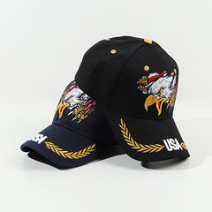 Eagle Embroidery Baseball Cap Lightweight Dad Hat Adjustable Sunshade