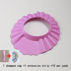 Baby Shampoo Cap with Extension Strip and Ear Protectors