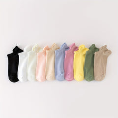 10 Pairs Lightweight Low Cut Ankle Socks Women's Stockings