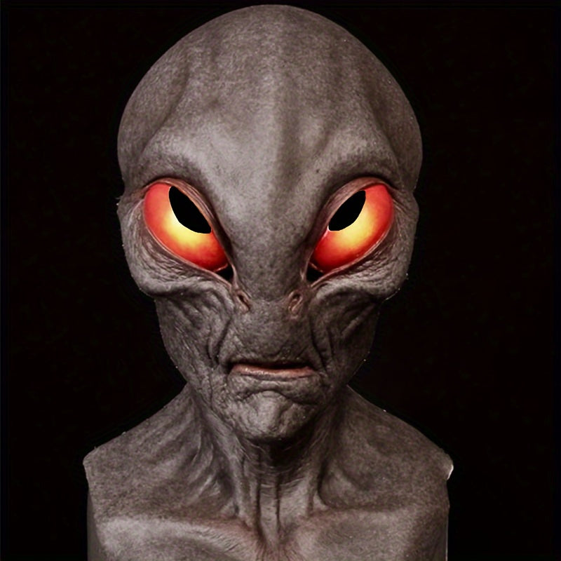 Men's Horror Latex Alien Mask Halloween Masquerade Party Prop