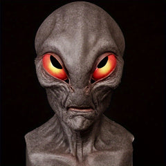 Men's Horror Latex Alien Mask Halloween Masquerade Party Prop