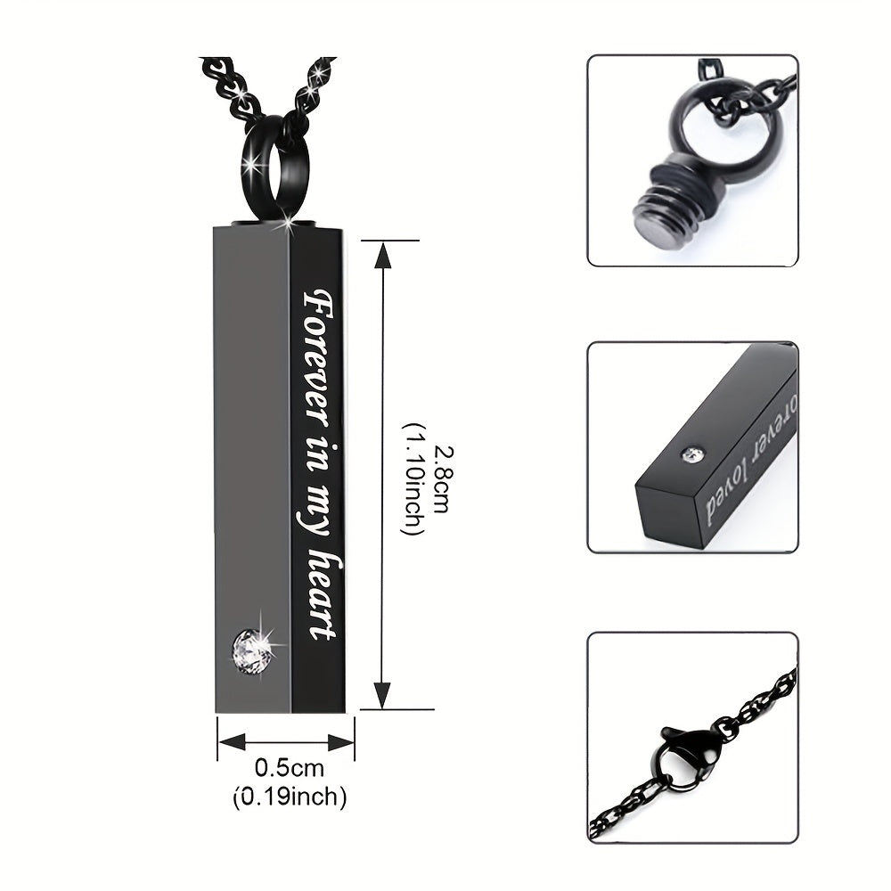 Heart Urn Necklace for Ashes Cremation Jewelry