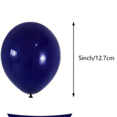60 Navy Party Latex Balloons Garland Kit Wedding Graduation Baby Shower Decor