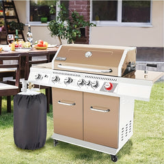 Waterproof Gas Tank Cover for BBQ - 210D Oxford Cloth