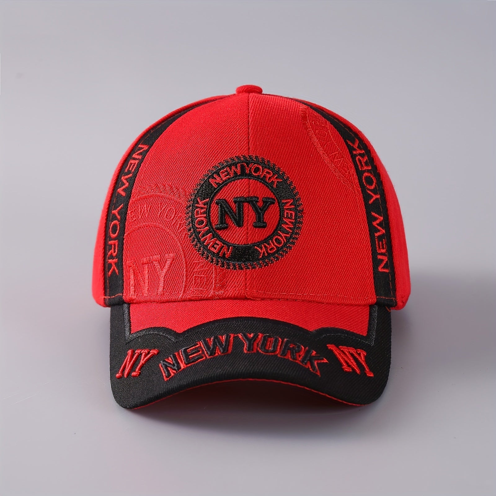 Men's Outdoor Baseball Cap Sunshade Curved Brim Sports Hat