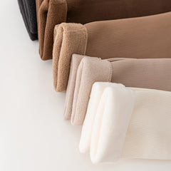 5 Pairs Fuzzy Crew Socks Women's Stockings & Hosiery