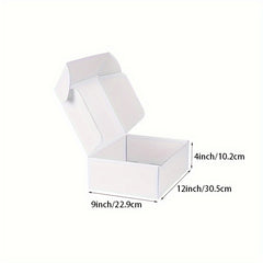 20pcs Small Business Corrugated Cardboard Mailer Boxes 30x48x22.86x10.16cm