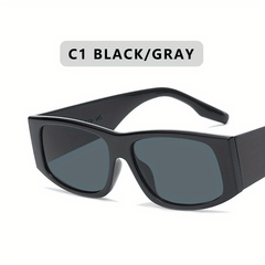 Y2K Punk Rectangle Sports Sunglasses UV400 Goggles Sunshade
