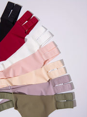 7pcs Seamless Cut Out Thongs Low Waist Intimates Panties
