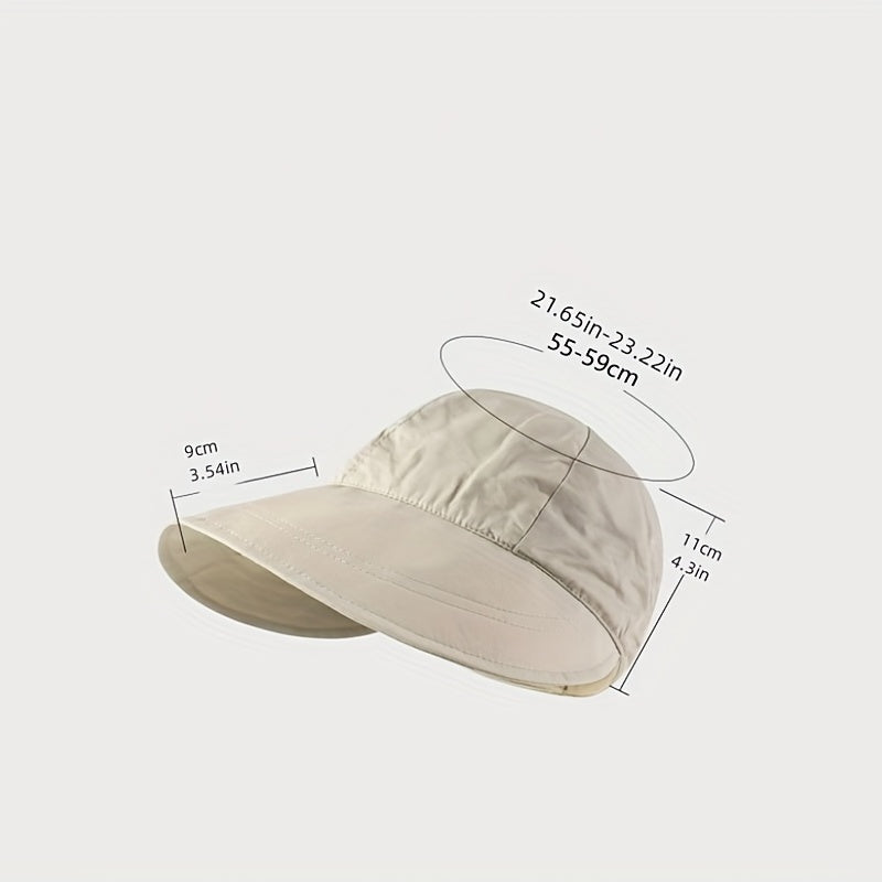 UV Protection Wide Brim Sun Hat for Women